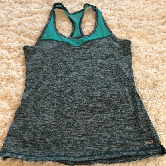 Avia Tops - Avia green racerback workout tank